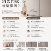 消光門板好清潔嗎？解析消光門板優缺點、抗指紋效果、清潔保養方式與廚房門板選購建議