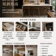 20萬廚房預算規劃指南，解析系統廚具配置、收納規劃、檯面材質與家電整合建議，打造兼具美觀與實用性的理想廚房